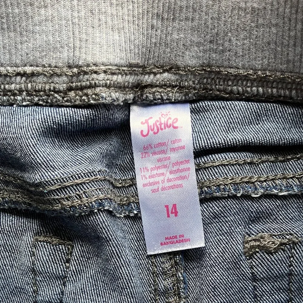 Justice knit waist